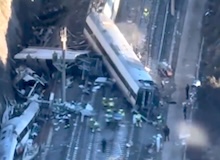 Grave accidente de tren en Córdoba: 41 víctimas mortales y 24 heridos graves