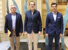 Representantes del Consejo Evangélico balear visitan el parlamento