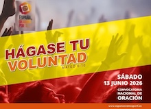 España Oramos por Ti convoca a la jornada nacional de oración el 13 de junio