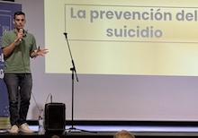 Centelles une a su comunidad en un taller pionero para la prevención del suicidio