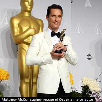 Dios se lleva el Oscar de McConaughey al mejor actor