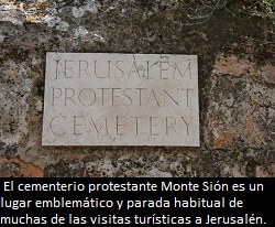 Destrozan tumbas en cementerio protestante de Jerusalén