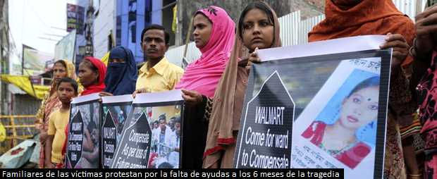 Bangladesh, 6 meses de la tragedia: Corte Inglés, Inditex y Mango no indemnizan víctimas