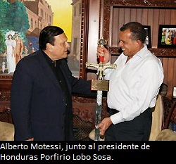 El evangelista Mottesi habló ante el Congreso de Honduras