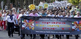 La España evangélica sale a la calle para orar por su país