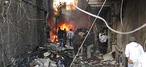 Dos bombas con cerca de 60 muertos en barrio cristiano de Damasco