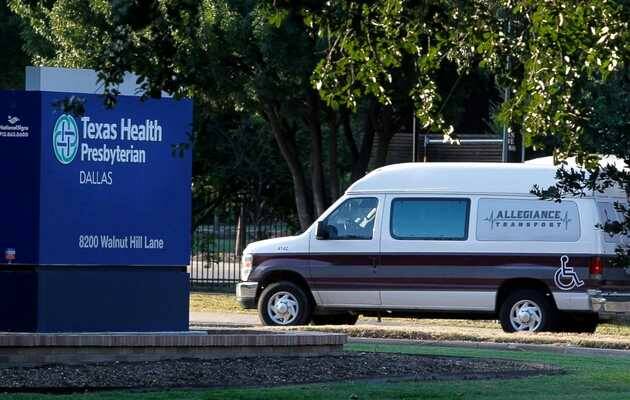 Entrada del Texas Health Presbyterian Hospital de Dallas / ABC News,Texas Health Presbyterian Hospital Dallas