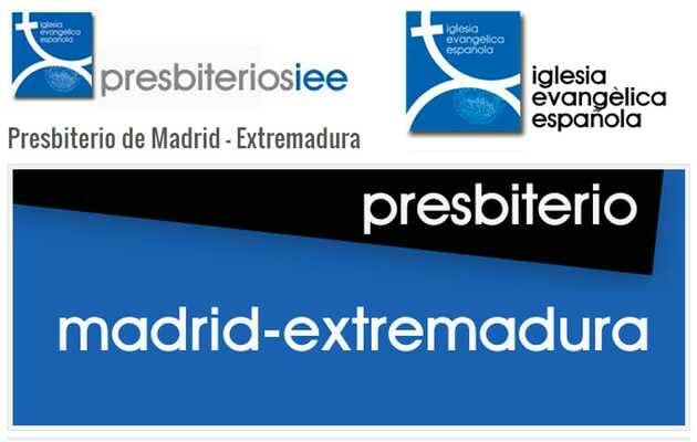 Captura de web de la IEE,Presbiterio IEE, Madrid Extremadura