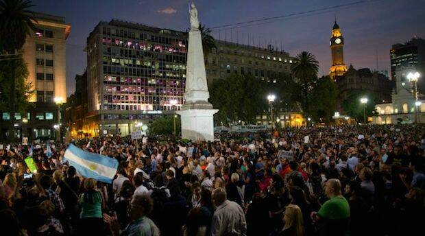 argentina manifestaciones
