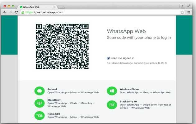 WhatsApp web