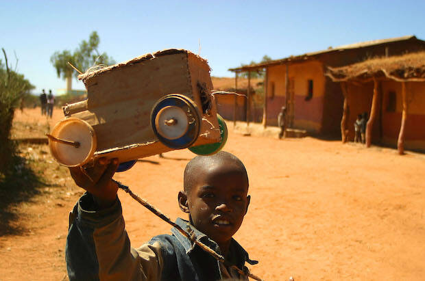 niño coche