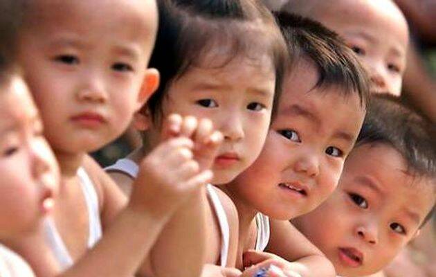 niños chinos