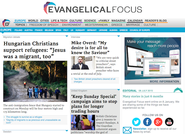 evangelical focus