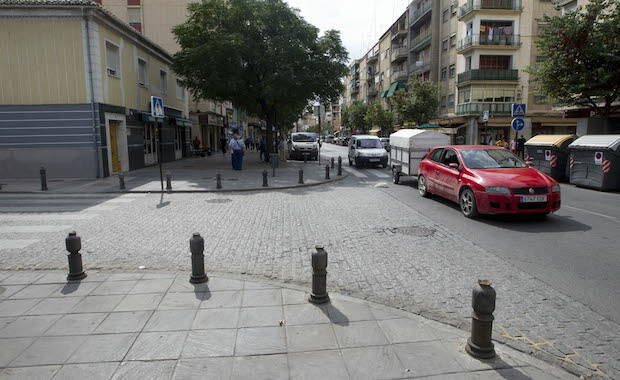 Barrio de La Chana, en Granada, donde se produjo el ataque.,granada
