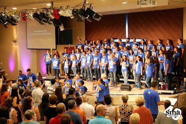 Concierto de participantes en la Semana de Música y Adoración, en Dénia.,