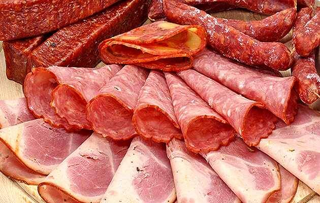 carne roja, carne procesada 