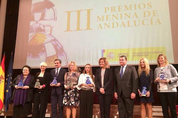 Los premiados de la III Edición Premios Menina.,