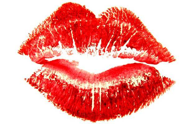 ,beso, labios mujer