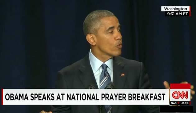 Barack Obama, Desayuno Oración