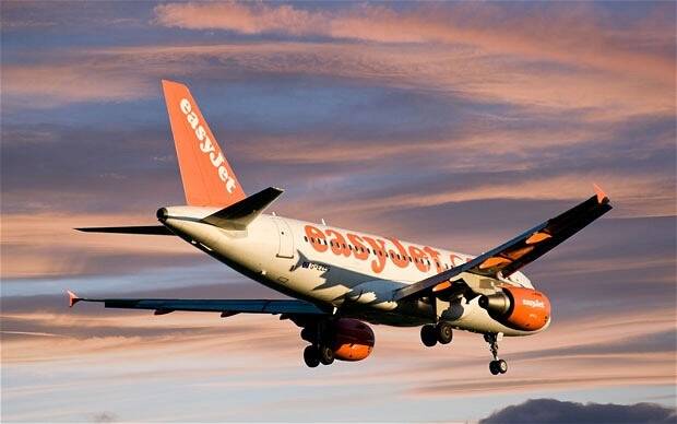 Un avión de Easyjet. ,easyjet, luton, nigerian, christian