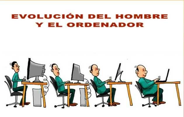 evolución hombre, informática