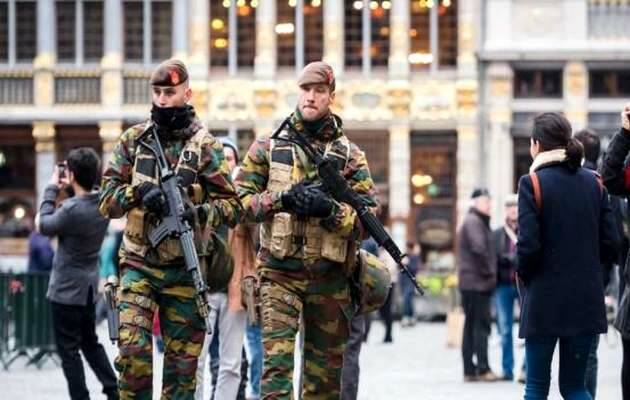 Policía belga, terrorismo Bélgica
