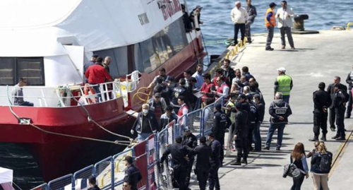 refugiados barco turquia