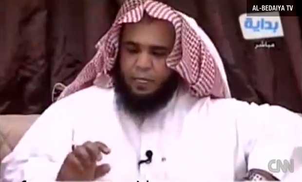 <p>
Al Ghamdi, participando en un programa de televisión</p>
,