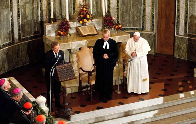 Papa Francisco, Iglesia luterana