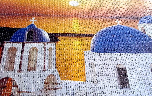 puzzle, iglesia