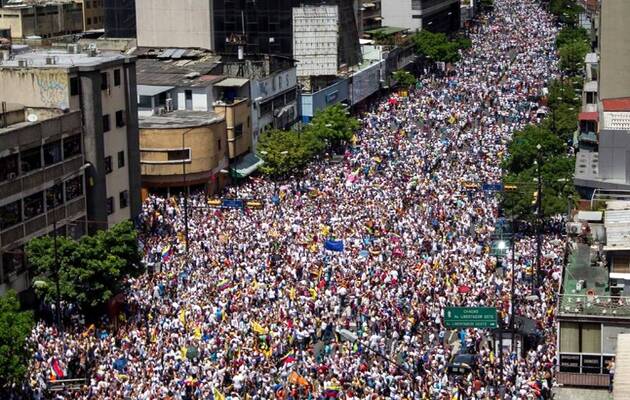 marcha caracas, oposición Maduro