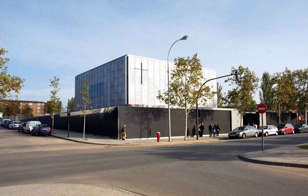 El edificio de la Iglesia Evangélica Unida de Terrassa.,evangelica unida de terrasa