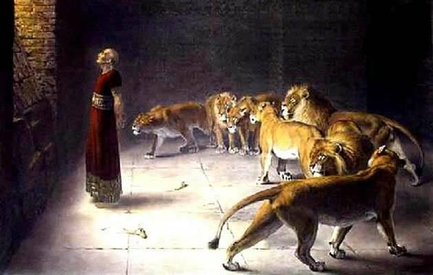 profeta Daniel, foso leones
