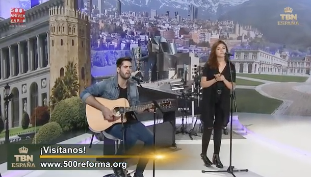 El grupo La Última Nota, participando en directo en el programa Hacedores de Historia.,hacedores de historia la ultima nota
