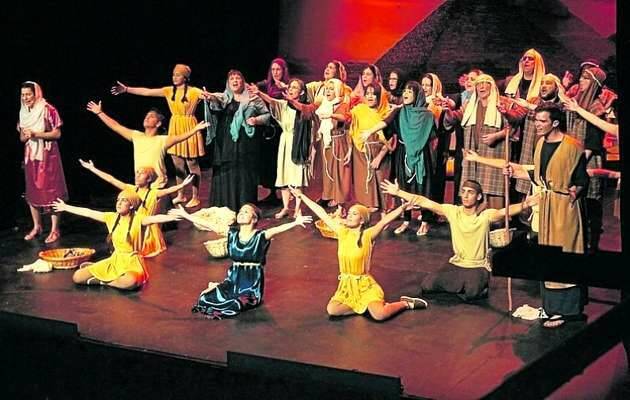 Un momento del musical 'Libéranos',Libéranos, Moisés