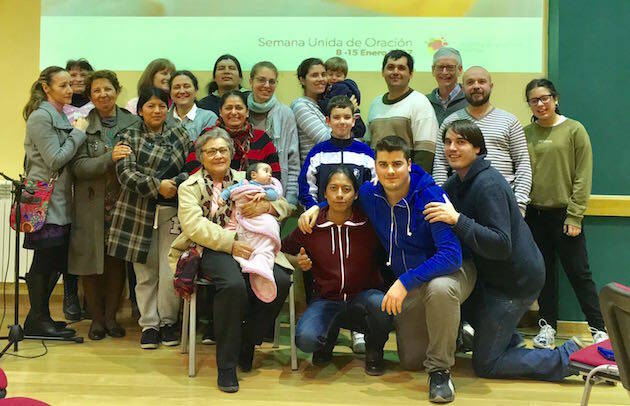 Una de las iglesias que organizó la Semana Unida de Oración, del 8 al 15 de enero de 2017.,evangelicos oracion