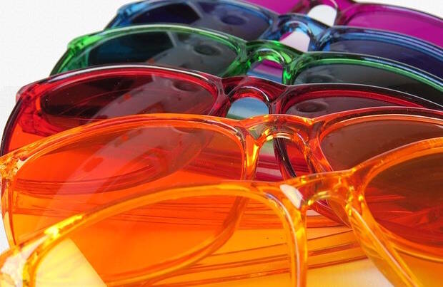 gafas colores