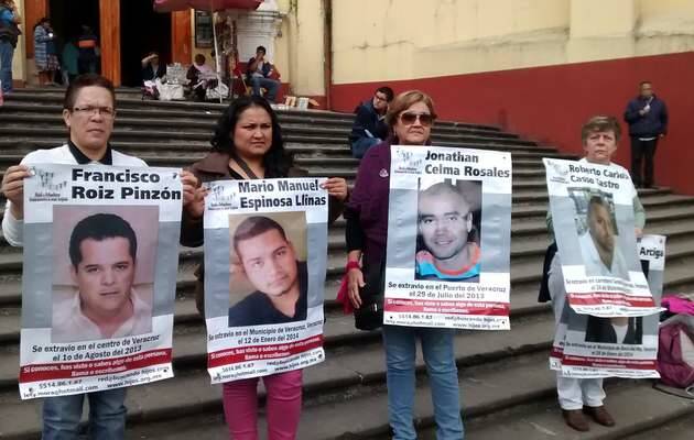 Manifestación por familiares desaparecidos en Veracruz / Foto de archivo,familiares desaparecidos, Mexico Veracruz