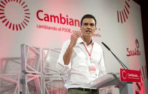 Pedro Sánchez, PSOE