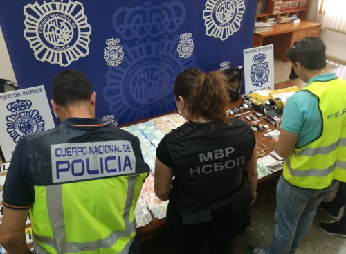 Agentes de la Policía nacional. / Europol,