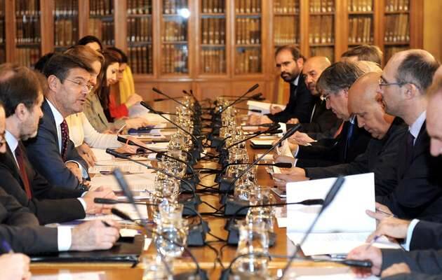 Reunión de la CALR, presidida por Rafael Catalá / Archivo - ActualidadEvangélica,CALR, Ministerio Justicia