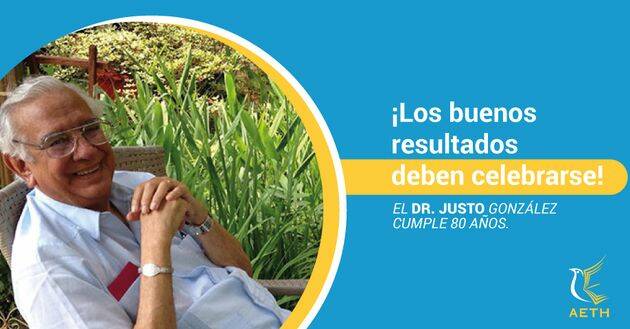 Los 80 años del Dr Justo L. González.,