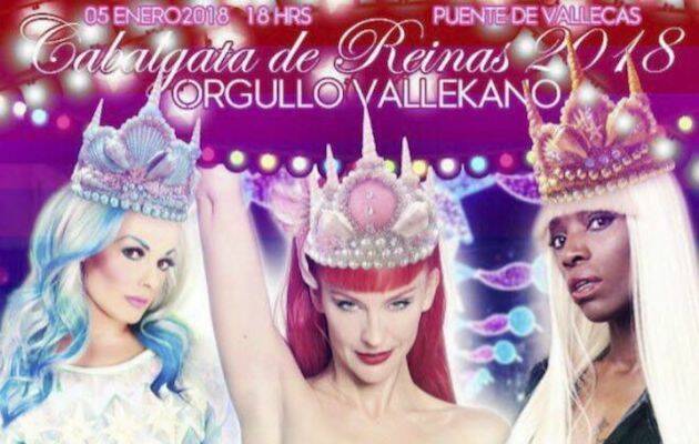 El cartel de la cabalgata de Puente de Vallecas. / Orgullo Vallekano,
