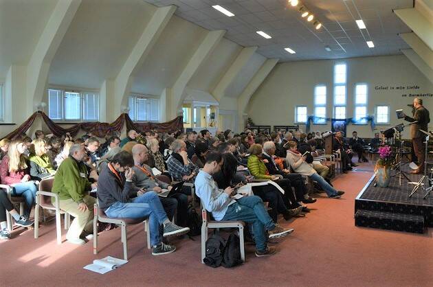 Una de las sesiones plenarias en el encuentro celebrado en Holanda, este mes de febrero. / Don Zeeman,