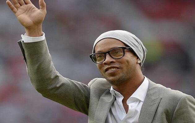 Ronaldinho en un evento reciente. / Facebook oficial de Ronaldinho,
