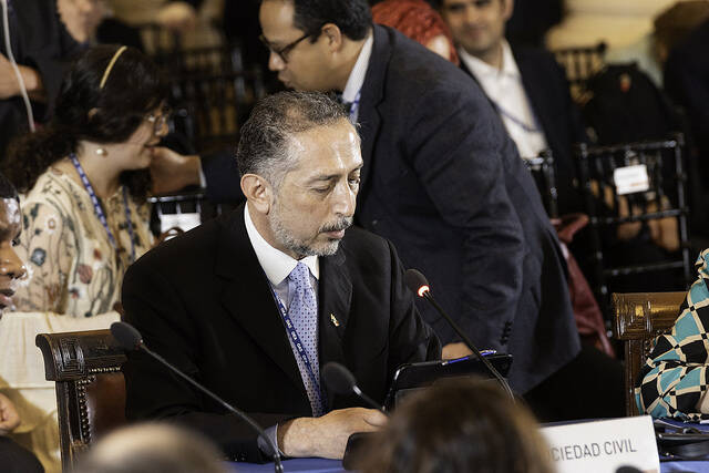 El pastor Gilberto Rocha, en la Asamblea de la OEA. / Nelson Rodriguez, OAS. Flickr (CC 2.0),