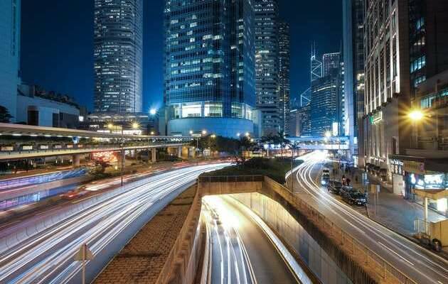 ciudad luces, ciudad nocturna