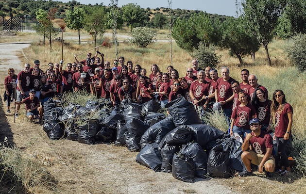 El equipo de voluntarios de las Jornadas Internacionales de Pedrezuela. / Asociación Decisión,