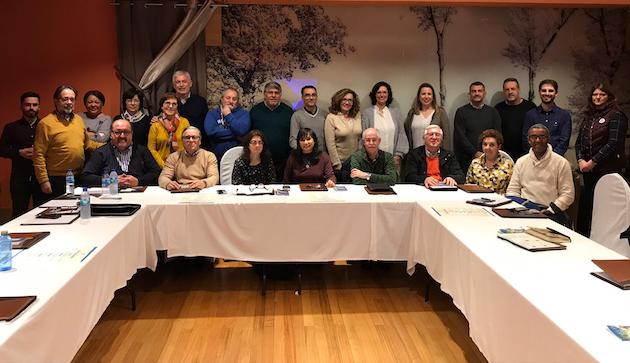 Foto de grupo de los asistentes a la jornada de comunicación y protocolo. / CEG,