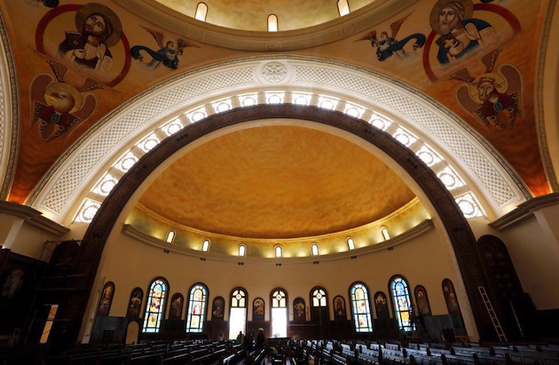 La nueva Catedral copta. / Portavoz iglesia copta, twitter,